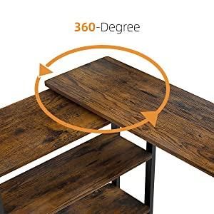 360° Rotating Movable Sofa Laptop Desk 0490