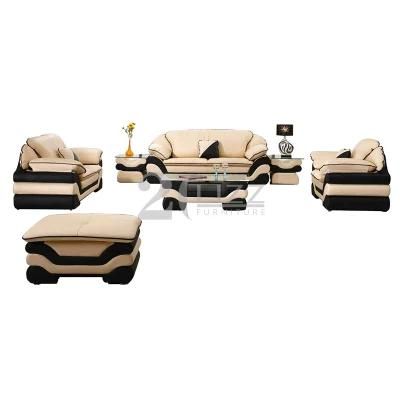 Online Promotion Home Furniture Big Lounge Leather Sofa