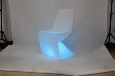Modern Outdoor Furniture Plastic LED Sofa