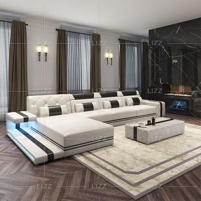 Factory Making LED Sectional Home Use Sofa From China
