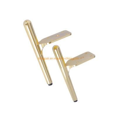 Factory Supply Golden Metal Furniture Sofa Legs and Hardware