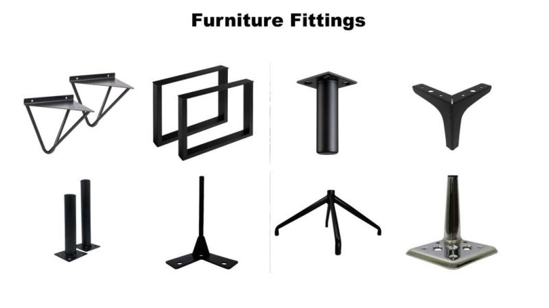 X Type Metal Furniture Hardware Steel Table Leg