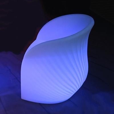 Hot Sell LED Rechargeable Coffee Chair LED Remote Furniture Muifa Chairled Outdoor Lawn Muifa Chair LED Sofa LED Chair