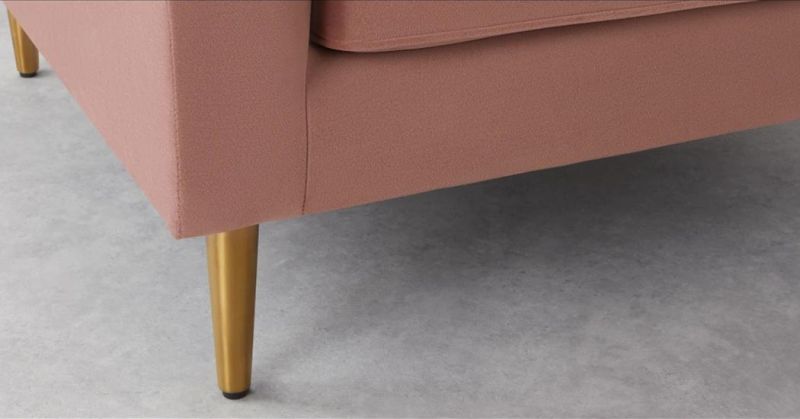 European Modern Single Seat Furniture Velvet Fabric Cover Sectional Couch Living Room Sofa Cover Set