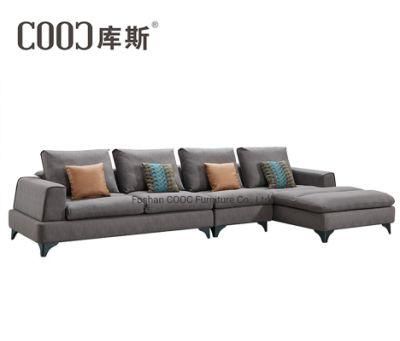 Deep Soft Furniture Leathaire L Shape Recliner Sofa