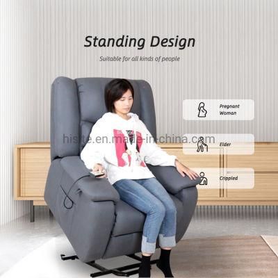 2022 Factory Wall Hugger Zero Gravity Electric Massage Lift Sofa Chair