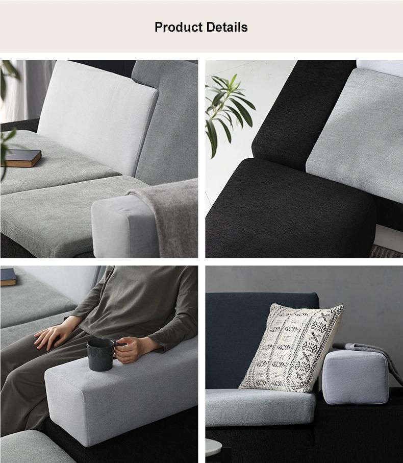 Furniture Recliner Modern Home Furniture Corner Sectional Set Sofa New