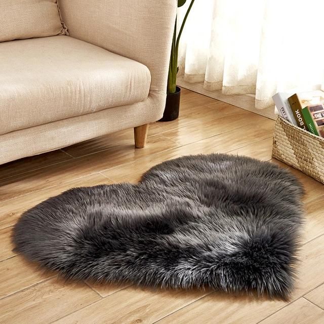 Faux Fur Indoor Ultra Soft Fluffy Rug for Bedroom Floor Sofa Living Room