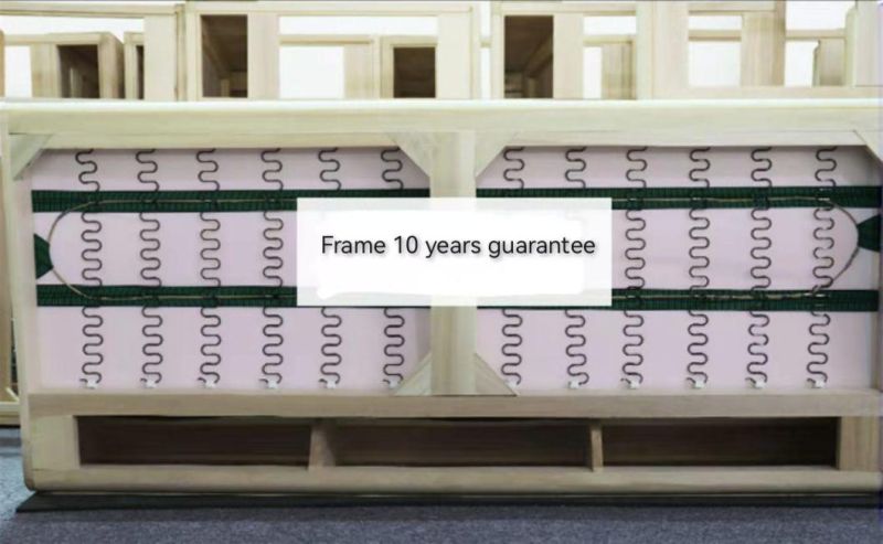 French Vintage Oak Frame Oil Brash Washed Color Living Room Fabric Sofa