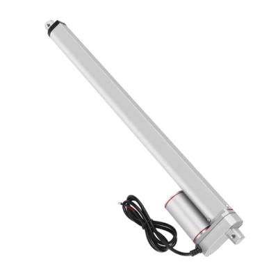 DC12V 24V 12 Inch Stroke Mini Linear Actuator 900n (225lbs) Maximum Lift 10mm/S for Recliner TV Table Lift Massage Bed Electric Sofa