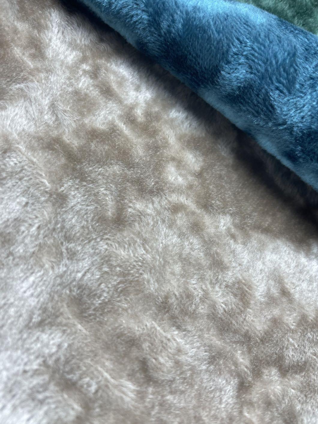 Long Hair Ice Velvet for Sofa Curtain Uholstery Fabric