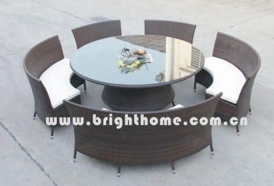 Foshan Factory PE Rattan Outdoor Furniture Sofa Set High Quality