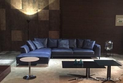 Villa Room High End Custom Made Leather Sofa