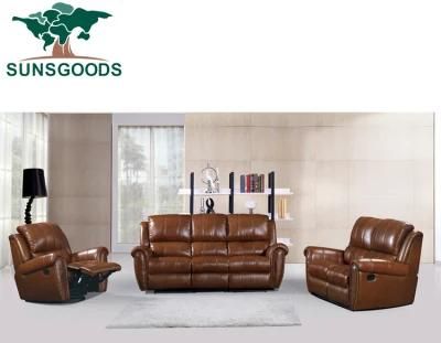 Some Theatre Leather Recliner Couch, Sofa Set 7 Seater, Living Room Furniture, Modern Furniture