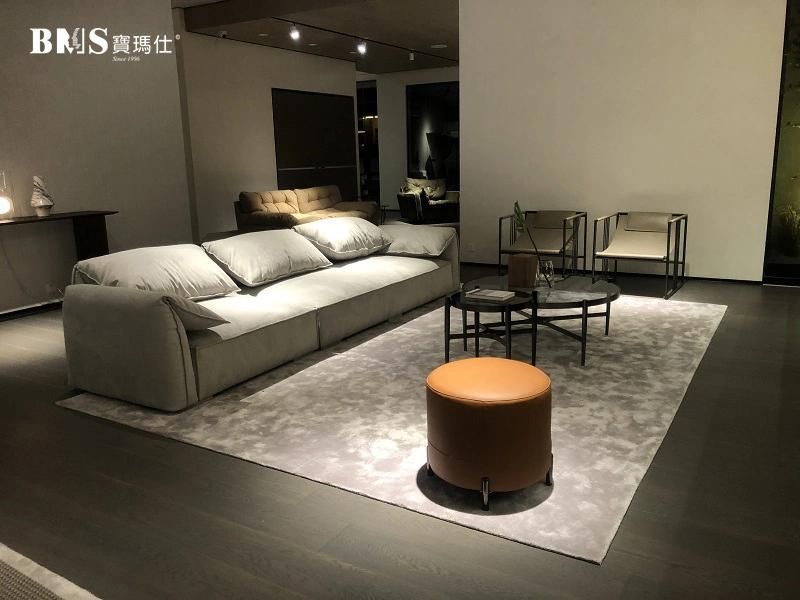 Popular Fashion Contemporary Home Furniture 4 Seater Cound Soft Sofa