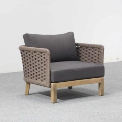 Outdoor Patio Furniture Garden Rattan Wicker Rope Furniture Sofa