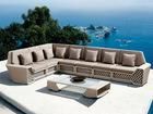 PE Flat Rattan Sofa Set Apply for Indoor and Outdoor Use