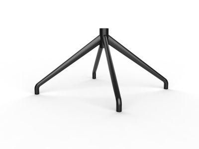 Modern Black Four Stars Steel Polishing Legs Furniture Leg for Office Chair Leg