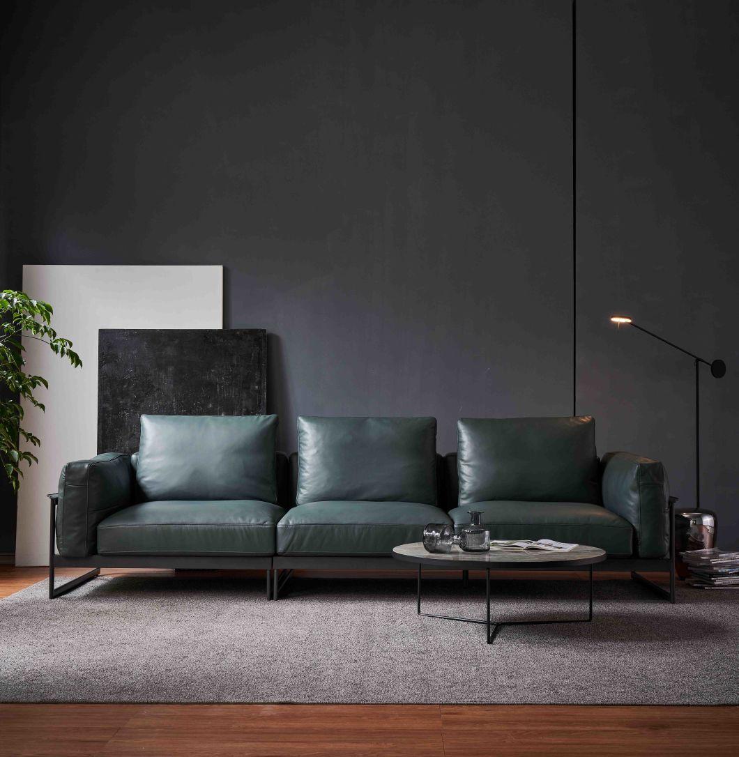 Home Furniture Sofa Modern Livingroom Furniture Leather Sofa Leisure Sofa GS9051