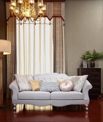 Living Room New Classcial Style Pattern Fabric Sofa