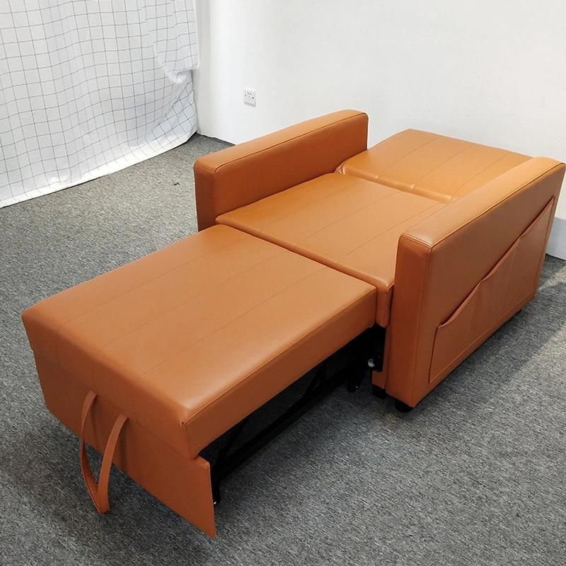 Save Space Multi-Purpose Sofa Cum Bed Fabric Folding Chair Sleeper Living Room Sofa Bed