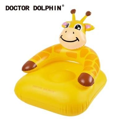 Doctor Dolphin Inflatable Baby Sofa Giraffe Baby Lounge Chair