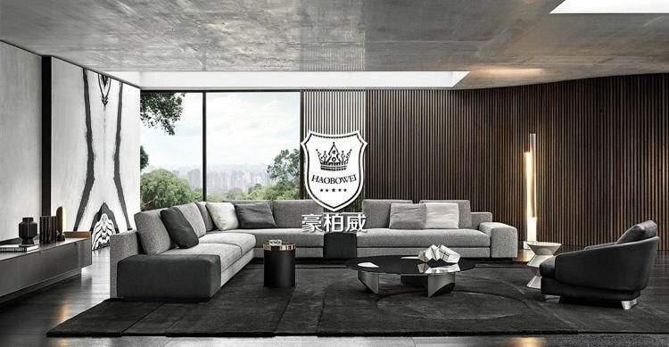 Modular Versatile Hotel Sofa Used in Lobby with New Compositions in Different Versions