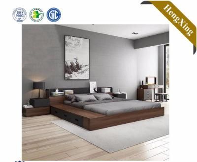 Unfolded Wooden Hot Sale Bedroom Furniture Modern Bed