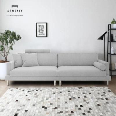 Hot Sale Sponge with Armrest Modern Home Sectional Sofa