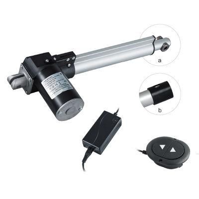 Changzhou Lunyee Linear Actuator Motor 500mm Stroke, 24V DC, 6000n for Furniture Recliner Sofa Chair Headrest