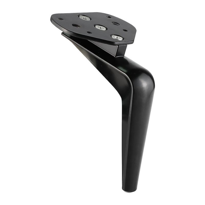 Matt Black Aluminum Alloy Table Leg Sofa Accessory for Furniture Parts and Hardware