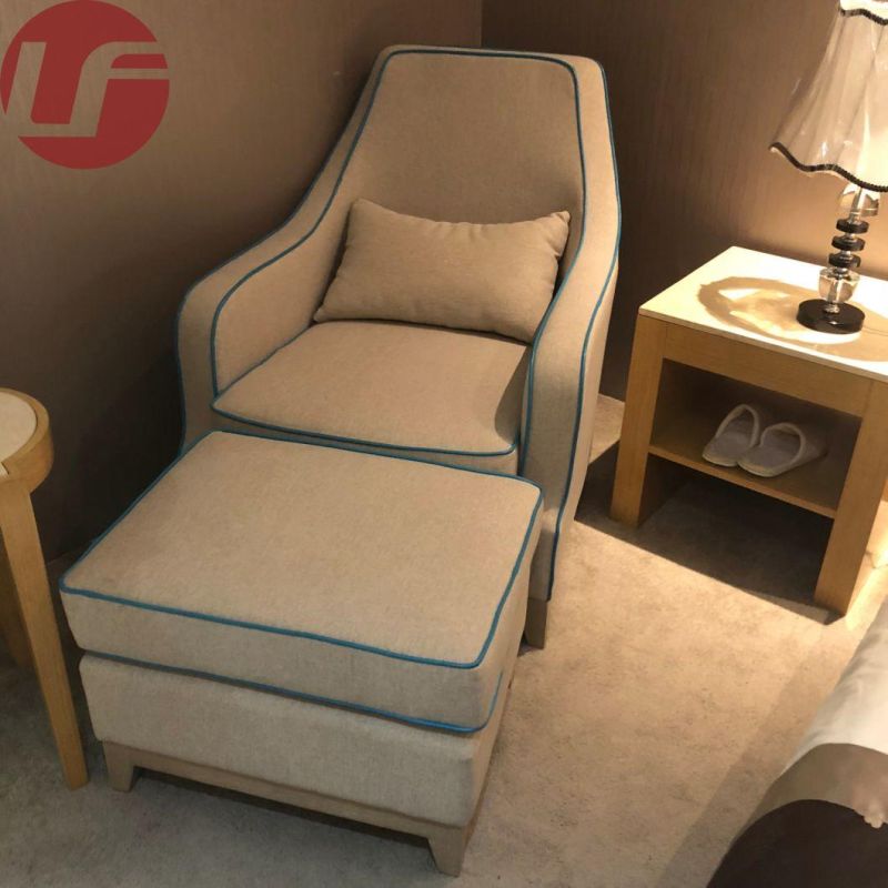 2019 Hotel Room Leisure Sofa with Ottoman