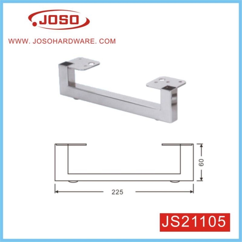 Corner Polish Plated Metal Leg for Sofa