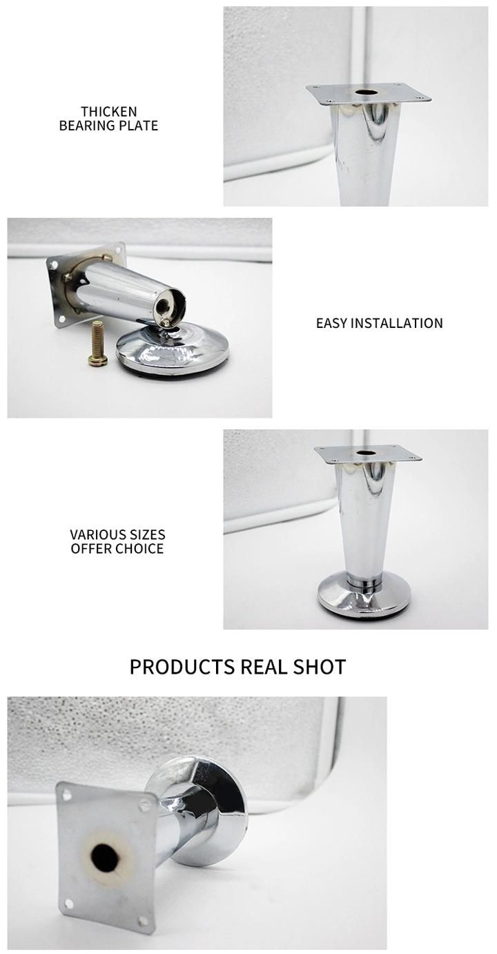 Wholesale China Furniture Accessories Conical Metal Adjustable Table Legs