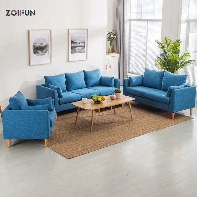 Living Room Furniture Modern Style Fabric Set Sofa for Home