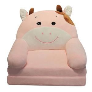 Children&prime;s Folding Sofa for Sale Plush Toys Animal Sofa Floor Seating Sofa Animal Chair for Kids