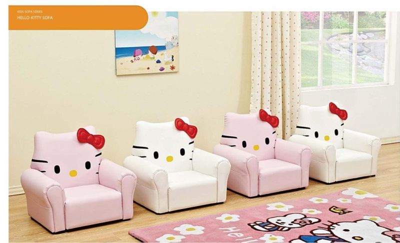 Children Furniture Kids Sofa, Living Room Baby Sofa, Leather Sofa, Day Care Center Sofa, Reading Area Kindergarten Single Sofa,