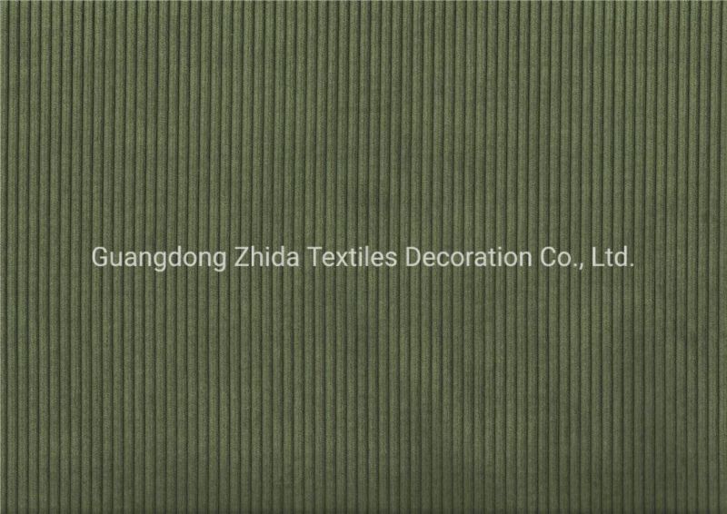 Upscale Textile Classic Corduroy Cotton Linen Sofa Furniture Fabric