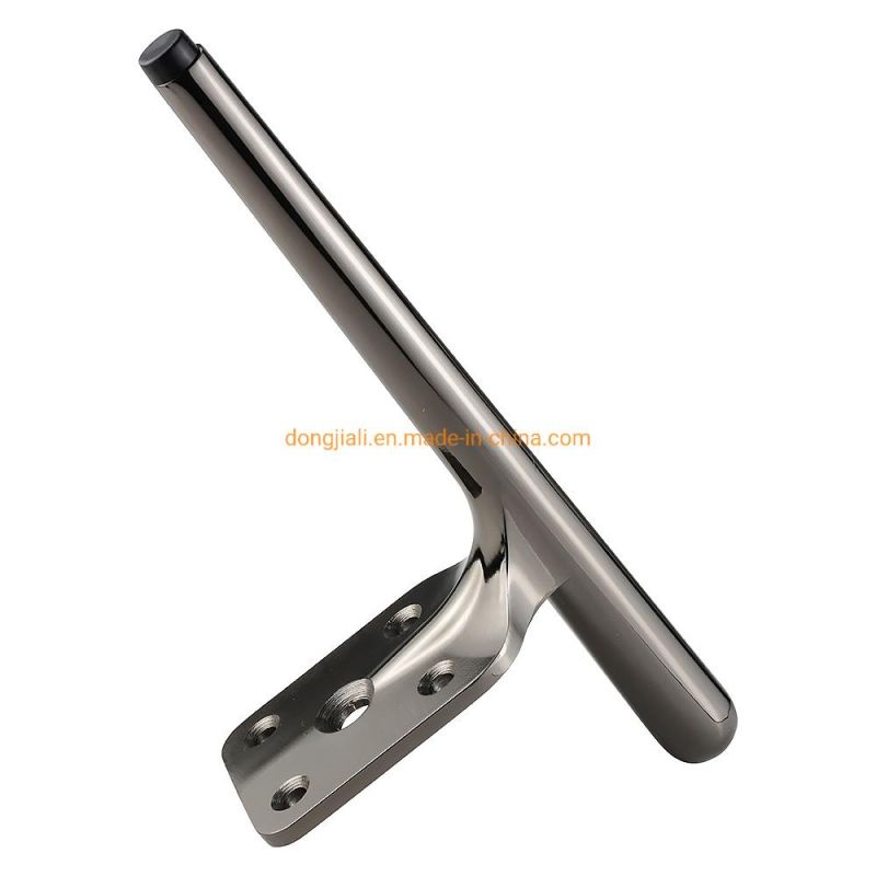 Furniture Hardware Sofa Legs Aluminum Alloy Black Cabinet Parts