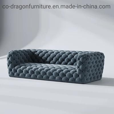 Fashion Luxury Velvet 3 Seaters Sofa for Living Room Furniture