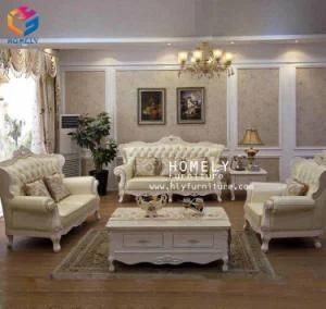 Factory Price Living Room Sofa with Table Cabinets for Home Furniture