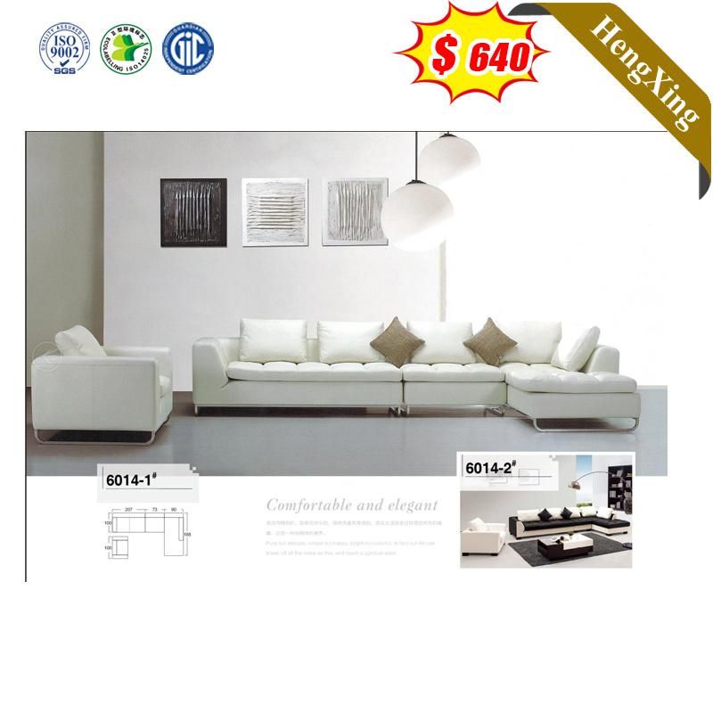House Decoration L Shape Classic Style Hotel Leather Home Furniture Recliner Sofa