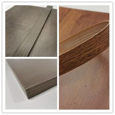 Decorative Door 0.4-2mm MDF Melamine PVC Tape Edge Banding for Kitchen Cabinet Cupboard Door Office Table