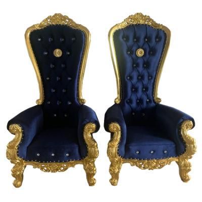 Hotel Furniture Factory Wholesale High Back Hotel Wedding Chairs in Optional Furnitures Color