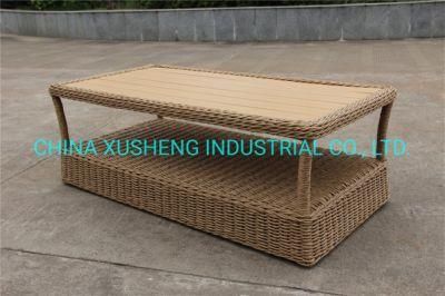 Hot Selling Outdoor Furniture Wicker Rattan Weaving Garden Sofa