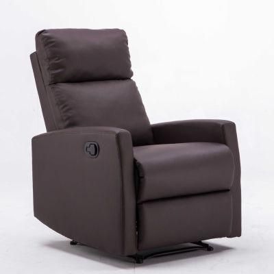 Wholesale Living Room Furniture Single Sofa Recliner Chair in Brown