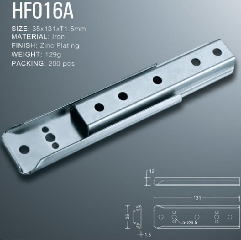 Furniture hardware sofa removable hinge metal joint