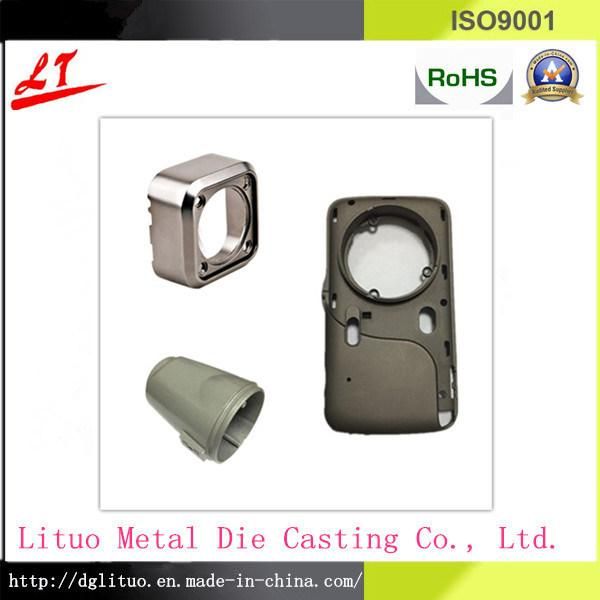 High Precision Aluminum Die Casting Safety Surveillance Camera Parts with Baking