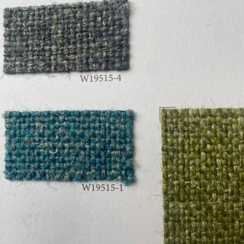 40%Wool 60%Linen Woven Fabric Upholstery Fabric for Project Furniture Fabric Chair Fabric Sofa Fabric Couch Material (W19515)