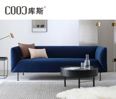 Living Room Comfortable Furniture Modern Wood Frame Fabric Sofa